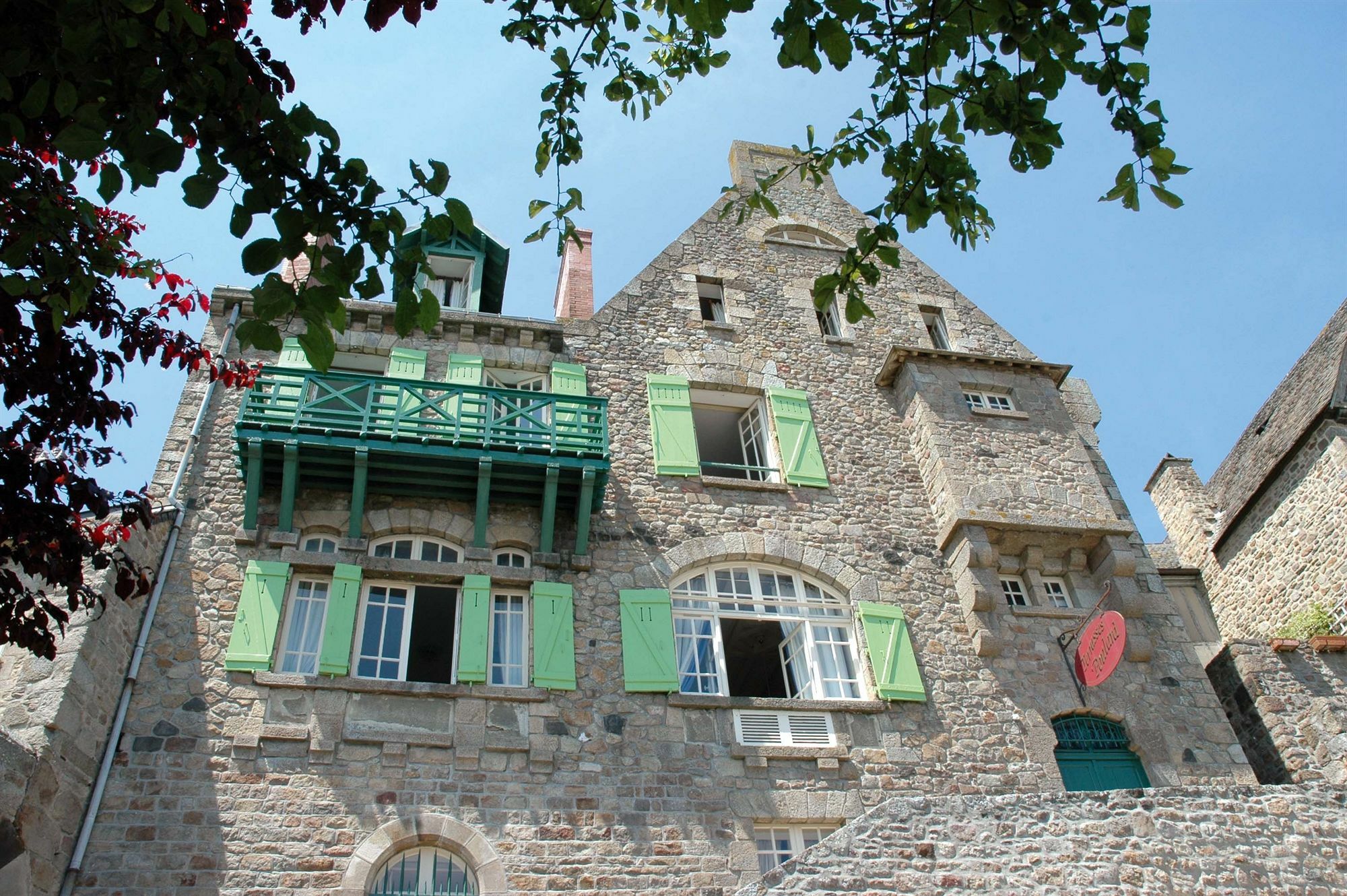Готель Les Terrasses Poulard Mont-Saint-Michel Екстер'єр фото